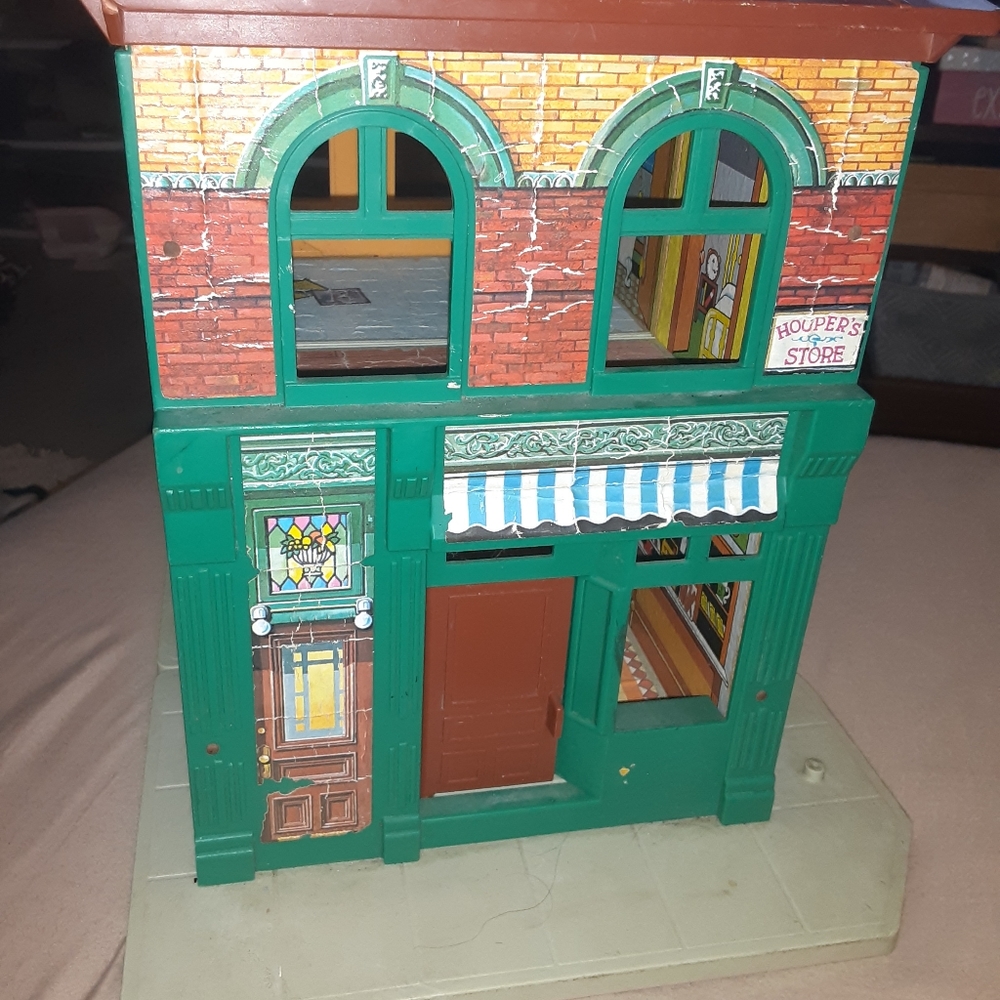 Vintage sesame street playhouse little people